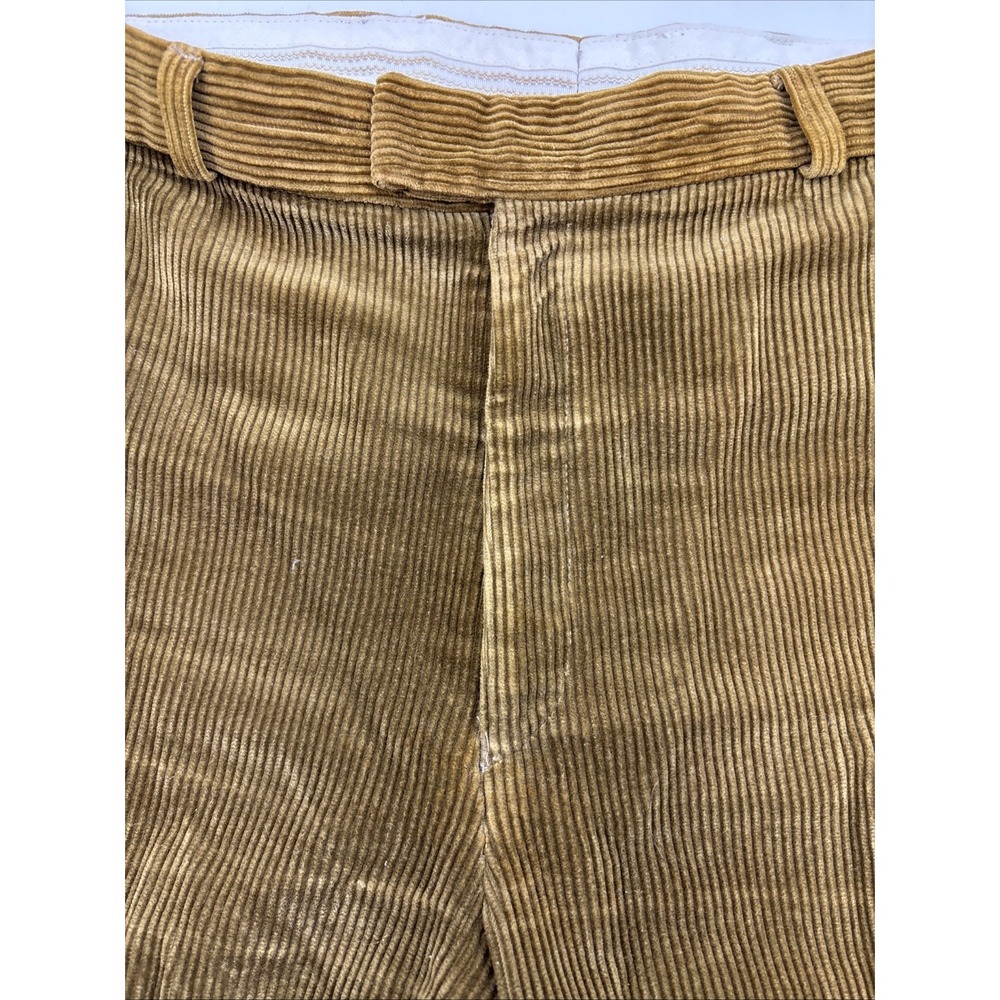 Vintage Orvis Men's Khaki Pants 42 Made in USA 100% Corduroy Heritage Outdoor - Picture 2 of 6